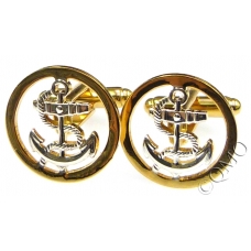 Royal Navy Junior Rate Cufflinks (Metal / Enamel)
